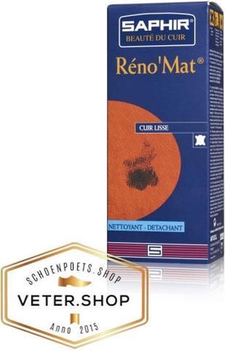 Saphir Renomat - verwijdert vuil - gebruik voor het poetsen - 500 ml