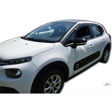 J&;J AUTOMOTIVE | Heko Wind deflectors Voor Citreon C3 3 5D. Berlina sinds 2017