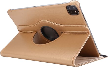 360 Tablet Case - Geschikt voor iPad Air 4e Generatie Hoes - 10.9 inch (2020) - Goud