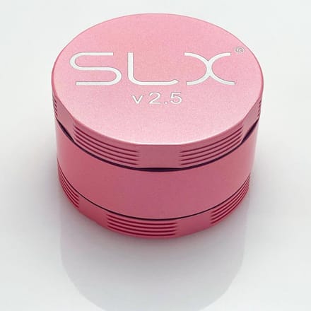 SLX Grinder Aluminium Non Sticky 88 mm, Flamingo Pink