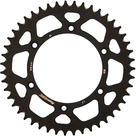 Aluminium motorfiets tandwieltje Supersprox RAL-808:47