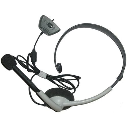 Microsoft Xbox 360 Wired Headset-Wit (Xbox 360) Gebruikt
