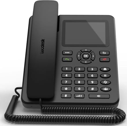 Tecdesk Model 4 4G VOLTE SIM desktopphone touchscreen bluetooth wifi