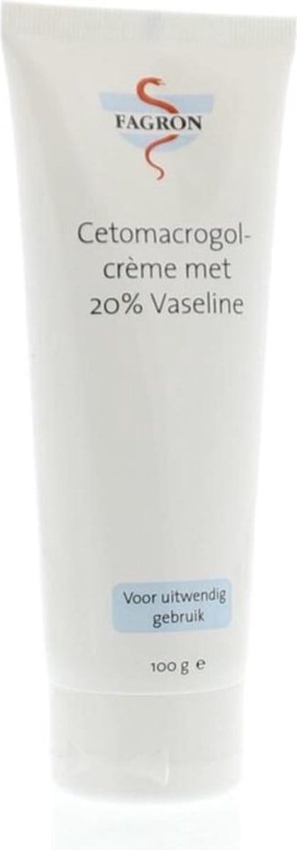 Fagron Cetamacrogolcrème Met 20% Vaseline - 100 gr