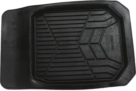 Carpoint Schaalmat rubber 74x50cm Zwart