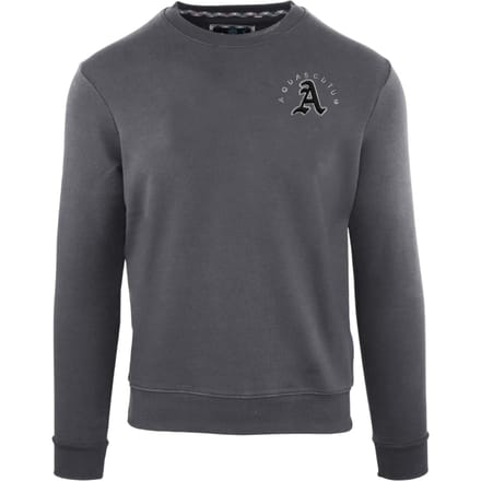Aquascutum Heren Sweatshirt Ronde Hals (Antraciet)