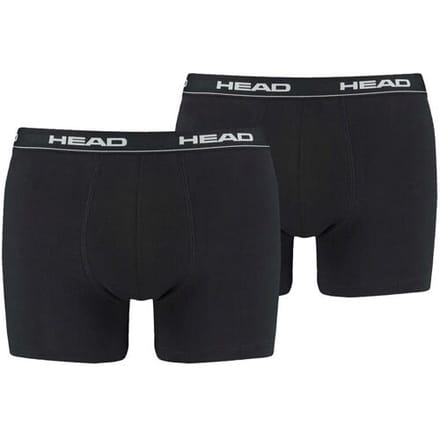 Head - Basic Boxer 2-Pack - Men's Boxers Black-S
