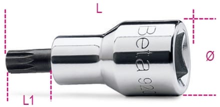 Schroevendraaier-doppen met XZN® profiel 920XZN 6