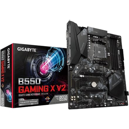 GIGABYTE B550 GAMING X V2 Moederbord - AMD B550 - AMD AM4 - DDR4 RAM - ATX