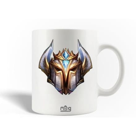 Mug en Céramique - MANIACASE - League of Legends - 30cl - Compatible Lave-Vaisselle - Blanc