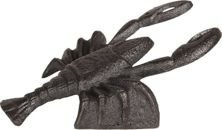 Clayre & Eef Laarzenknecht 25x5x15 cm Zwart Ijzer