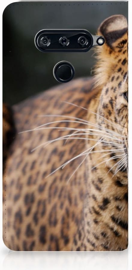 LG V40 Thinq Hoesje maken Luipaard