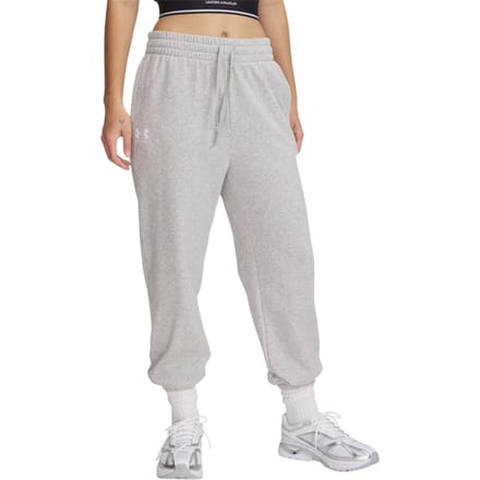 Under Armour Dames Rival Frottee Joggers (Frostgrijs)