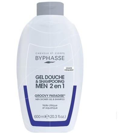 Gel en Shampoo Byphasse Groovy Paradise 600 ml