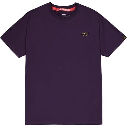 T-shirt met klein logo Alpha Industries 3D