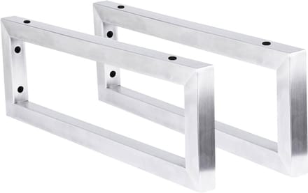 Differnz Ophangbeugel Voor wastafel 44 x 15 cm chroom