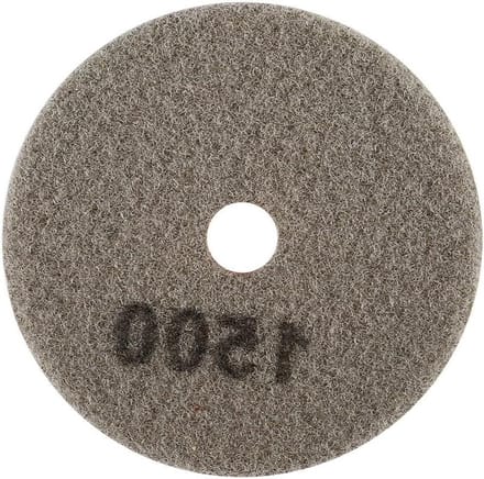 Polijstschijf Graniet - Schuurschijf Diamant - Steen Polijsten - Snel en Langdurig - 100 mm - Grijs