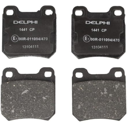 Remblokset DELPHI LP1441, achter