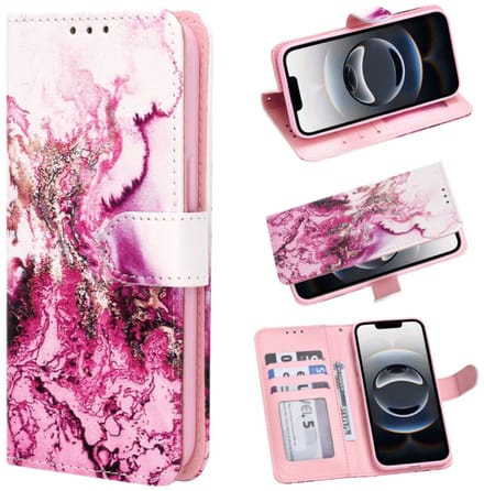 Cityhoesje â“ Bookcase â“ iPhone 17 Pro Max â“ Marmer Paars