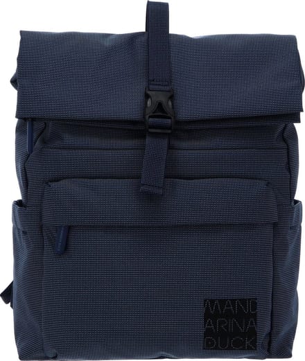 MANDARINA DUCK Rugzak met laptopvak District Backpack Atlantic Sea Blauw