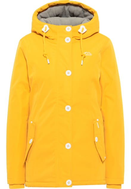 ICEBOUND Serie clima Igloo winterjas Dames mosterd