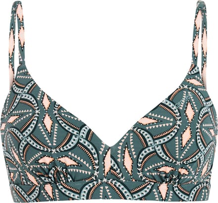 Protest MIXAdair - Beugel bikini top Dames - B&C&D-cup - Vaste vulling - Gespsluiting - Normale pasvorm - Groen