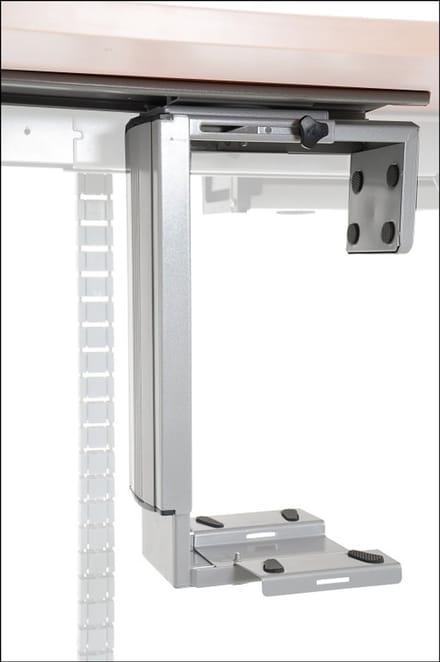 Stema Serie - Aluminium Computerhouder - Directe Montage - Verstelbaar