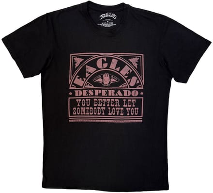 Eagles - Desperado Heren Tshirt - S - Zwart