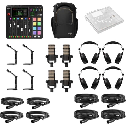 RØDE Fully equipped podcast bundle