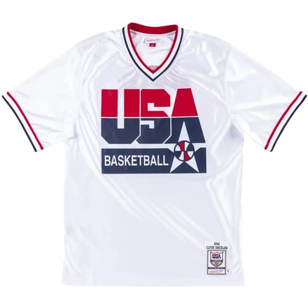 Authentiek teamshirt USA Clyde Drexler