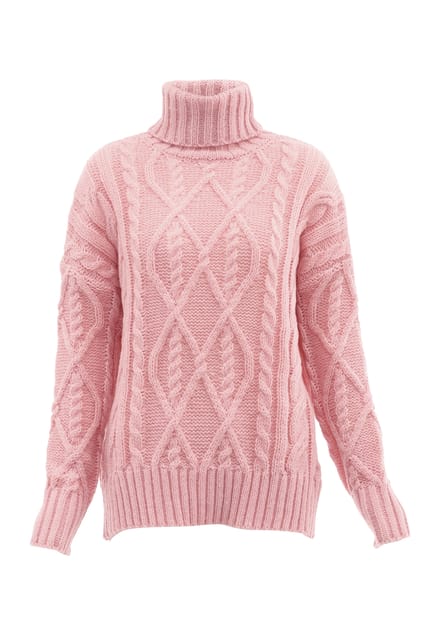 Mymo Trui met coltrui Dames roze