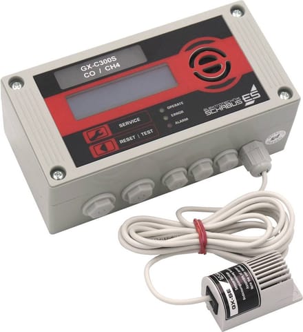 Schabus GX-C300S Koolmonoxidemelder Met interne sensor werkt op het lichtnet Detectie van Koolmonoxide
