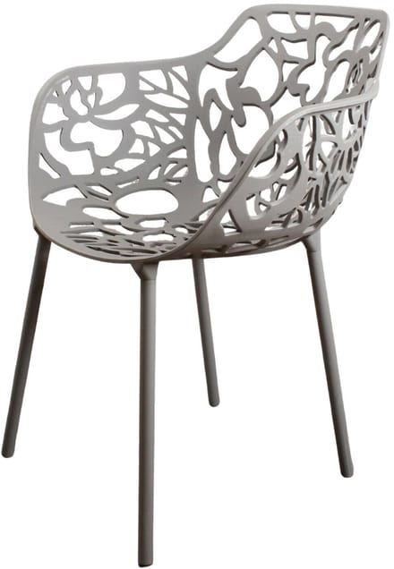 DS4U - Cast magnolia stoel met arm lichtgrijs