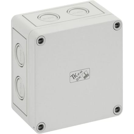Spelsberg TK PC 1111-7-M Installatiebehuizing 110 x 110 x 66 Polystereen, Polycarbonaat, Polyurethaan, Polyamide Lichtgrijs 1 stuk(s)