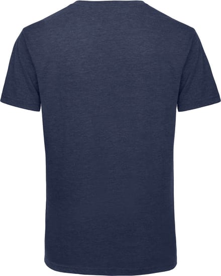 B&C TriBlend V-neck TEE CGTM057 - Heather Navy - 3XL