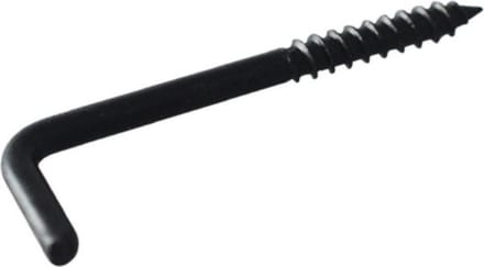 Schroefduimen 30mm zwart 5st Deltafix