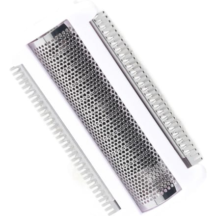 Hoofd Scheerblad Vervanging Ergonomisch Stevig Dubbel Gebruik Elektrische Trimmer Vervangingsscheerblad Hoofd Voor BRL140 BRL130 Wit wit