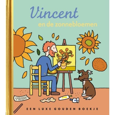 Vincent En De Zonnebloemen - Gouden Boekjes - Barbara Stok