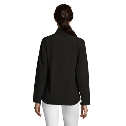 SOLS Dames/dames Roxy Soft Shell Jacket (ademend, winddicht en waterbestendig) (Zwart)