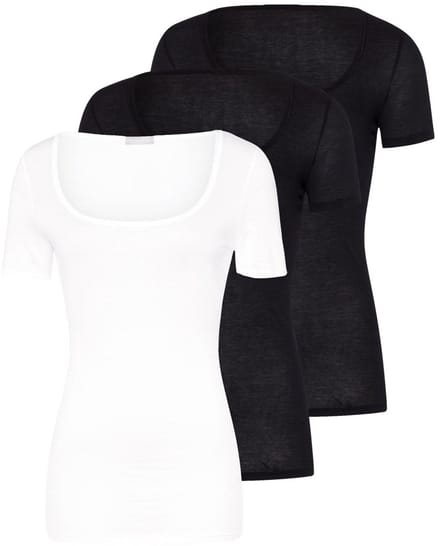 Hanro Dames onder t-shirts 3 pack Ultralight