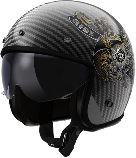 LS2 OF601 Bob II Carbon Custom 06 Jethelm - Helm