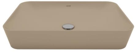 Creavit Ultra Keramische Opbouw Wastafel – 60x40 cm – Mat Cappuccino