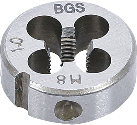 BGS Draadsnijplaat - M8 x 1,0 x 25 mm