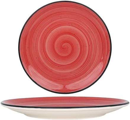 Bonna Dinerbord - Aura Passion - Porselein - 30 cm - set van 6