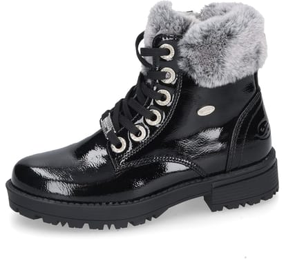 Dockers by Gerli Dames Laarzen gevoerd 47TR701-670-100 zwart