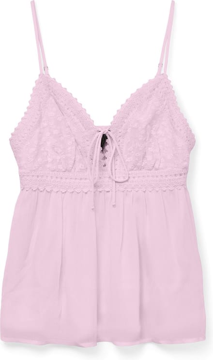 VERO MODA - VMDINA DETAIL SINGLET WVN EXP GA SB2 - Dames - Blouses