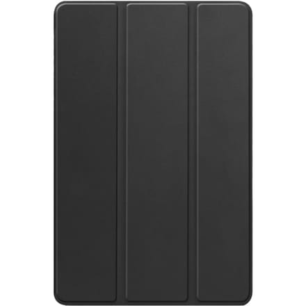 Just in Case tablet Hoes geschikt voor Samsung Galaxy Tab S10 FE Plus - TriFold Bookcase - Zwart