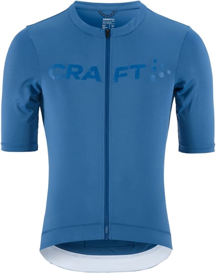 CRAFT ENDUR LOGO JERSEY M Heren Fietsshirt - WATER