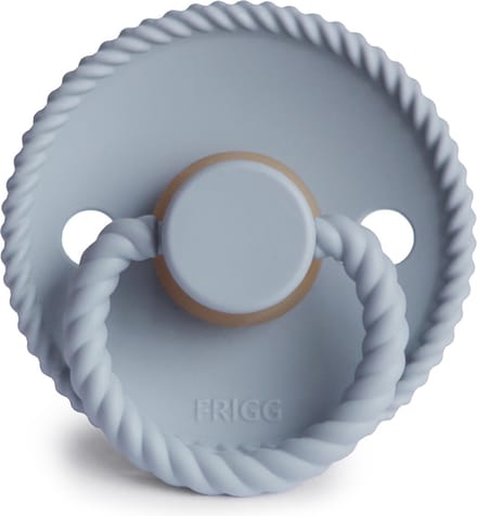Frigg fopspeen latex  Rope- powder blue/ 6-18 maanden