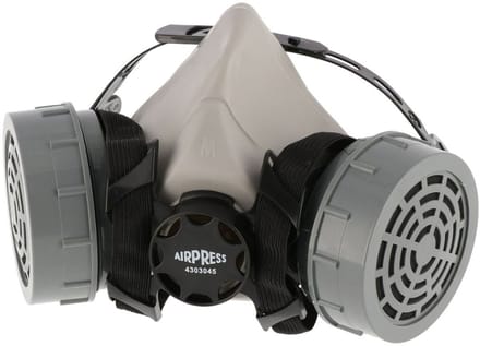 Halfgelaatsmasker PPE 3 A filter 2 st
